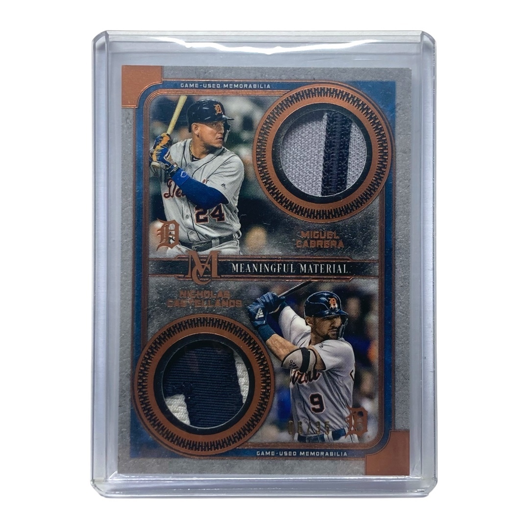 TOPPS MLBカード MUSEUM COLLECTION MIGUEL CABRERA NICHOLAS CASTELLANOS TIGERS 06/35 #DMR-CA 中古 IT2拍卖