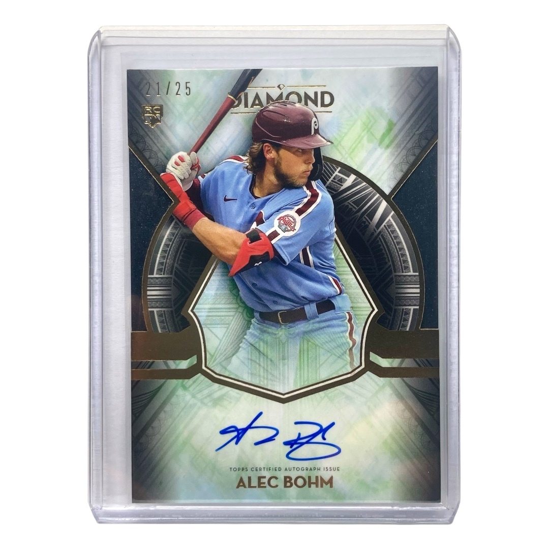 TOPPS MLBカード DIAMOND ICONS ALEC BOHM PHILLIES 21/25 #AC-AB 中古 IT2拍卖