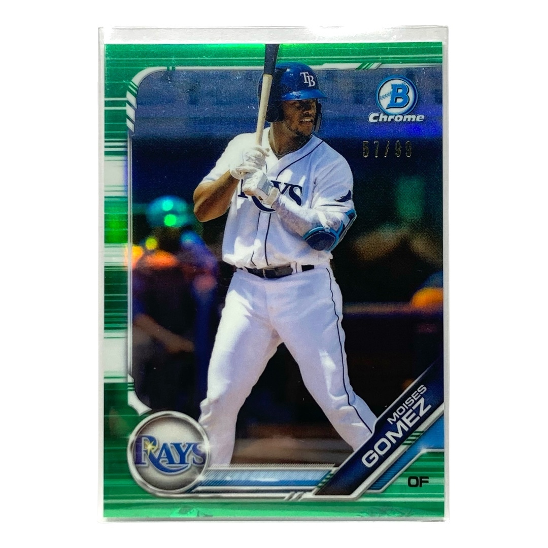 TOPPS MLBカード BOWMAN CHROME MOISES GOMEZ RAYS 57/99 #BDC-143 中古 IT2拍卖