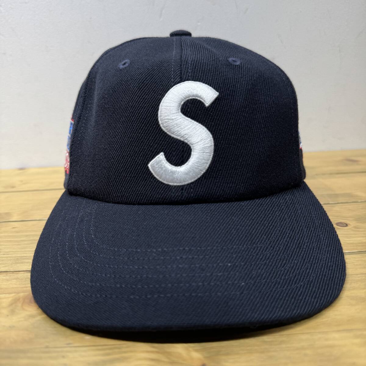 Supreme 25ss World Famous S Logo 6-Panel Navy シュプリーム ワールド フェイマス エス ロゴ 6 パネル キャップ拍卖