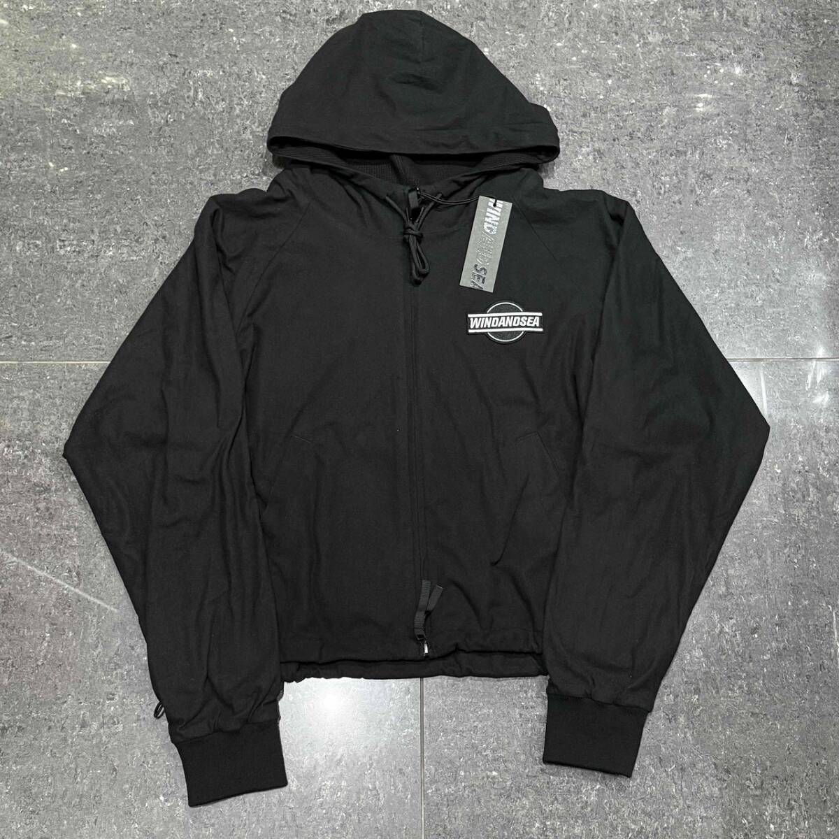 WIND AND SEA FLEECE ZIP UP HOODED SIZE-M ウィンダンシー フリースジップアップフーデッド拍卖