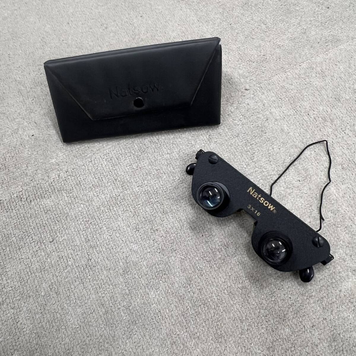 #13252 Natsow 3×16 ナッソースコープ メガネ式 中古 現状品 趣味 拍卖