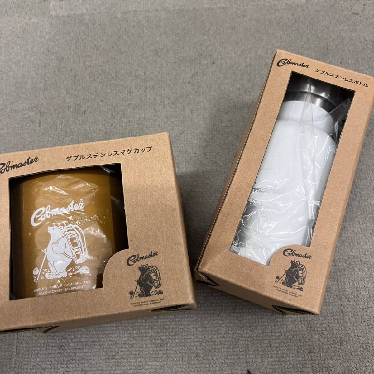 #14320 未使用 Cobmaster コブマスター ダブルステンレスマグカップ ダブルステンレスボトル拍卖