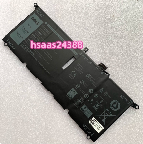 新品 Dell Ins 13-5390 XPS 9370 9380 HK6N5 p82g series バッテリー 0H754V DXGH8 H754V P82G 電池パック交換 内蔵battery 単品拍卖