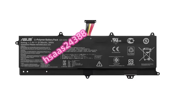新品 ASUS VivoBook X201 X201E X202 X202ESeries バッテリー C21-X202 電池パック交換 内蔵battery 単品拍卖