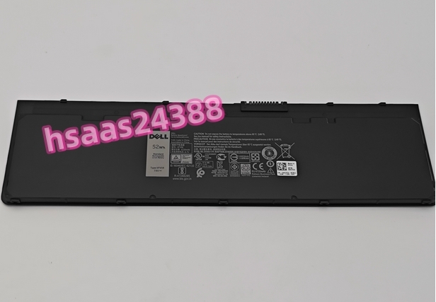 新品 Dell Latitude E7240 E7250 VFV59 WD52H バッテリー 52Wh拍卖