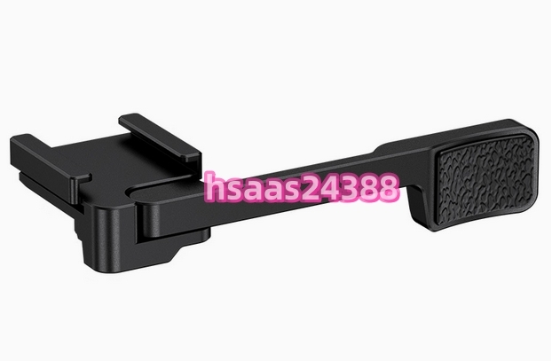 JJC 折りたたみ式 サムグリップ サムレスト Fujifilm Fuji 富士 GFX100RF カメラ 専用 アスペクト比切換ダイヤルの操作に影響なし 黒拍卖