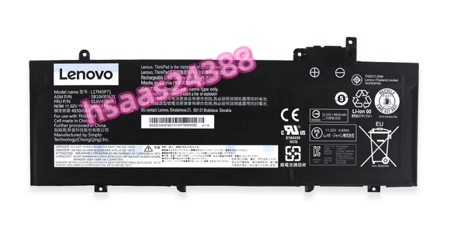 新品 ThinkPad T480S 01AV479 01AV480 SB10K97621 L17M3P71 L17M3P72 電池 バッテリー拍卖