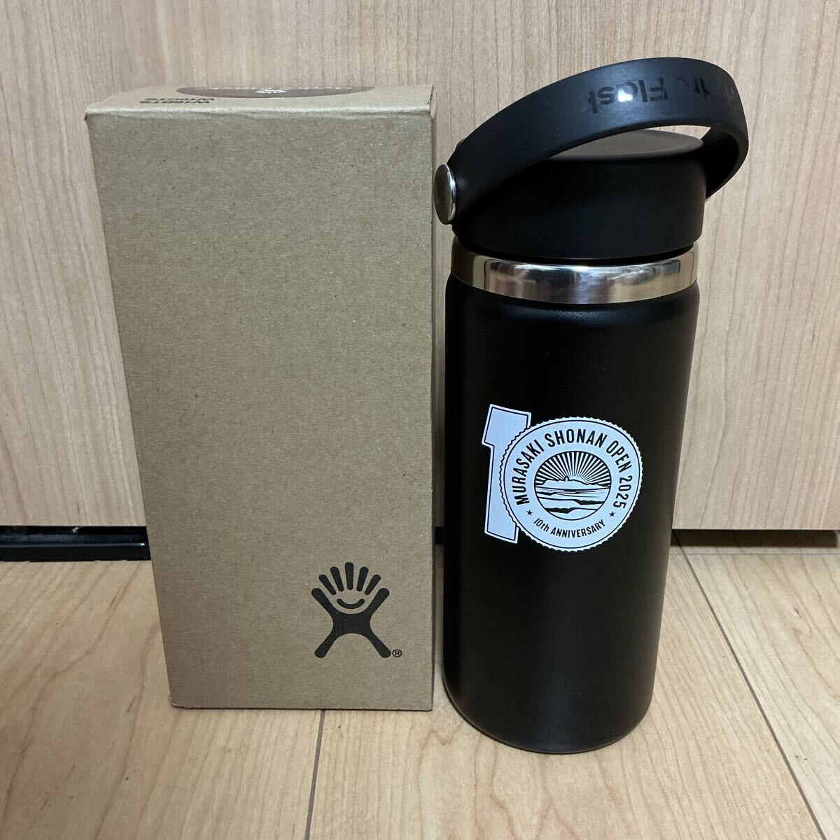新品未使用 Hydro Flask ハイドロフラスク ステンレスボトル 16oz WM SHONAN OP 8900150032171 湘南オープン限定商品拍卖