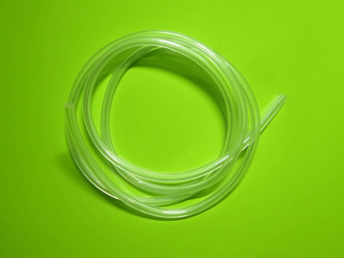透明燃料ホース 内径2.4×外径4.7mm 1m  キャブレター fuel hose  ガソリン 燃料ライン  燃料ホース 燃料管 ヒューエルホース拍卖