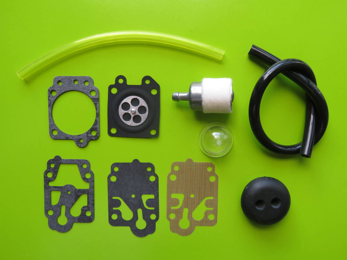 ワルボロWYK・WYJ・WYLなどに 修理セット 2穴グロメット21.5mm 互換製品 キャブレター  walbro 部品 パッキン    (21.5mm)拍卖