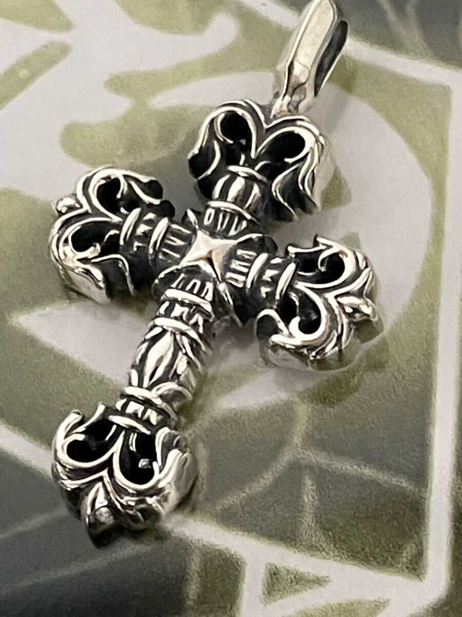 クロムハーツ◆Chrome hearts◆フィリグリークロス チャーム◆シルバー925◆ペンダント拍卖