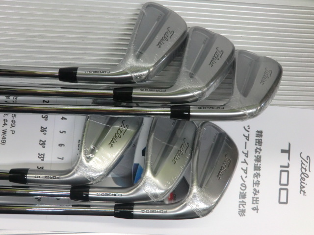 【new】■日本仕様■2025年 タイトリスト■ T100 ■5-PW 6本 ■NS MODUS3 115拍卖