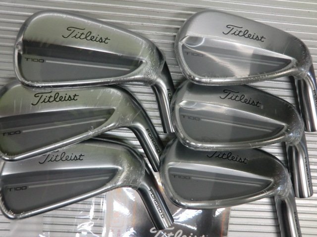 日本仕様【2025年8月発売♪新品未使用】 タイトリストT100 アイアンヘッド/5I-PW拍卖