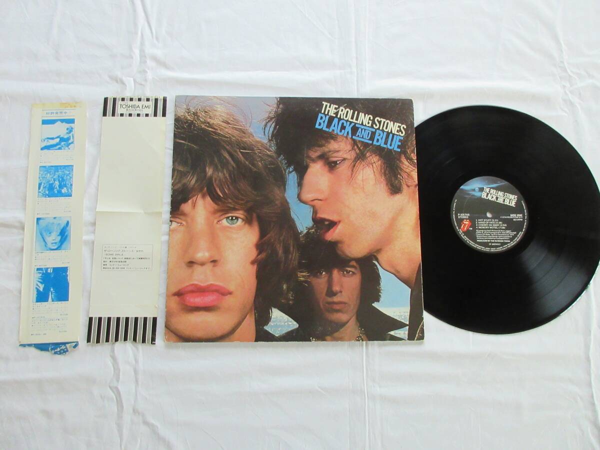 2508/LP/Rolling Stones/ローリング・ストーンズ/Bkack And Blue/ブラック・アンド・ブルー/国内盤拍卖