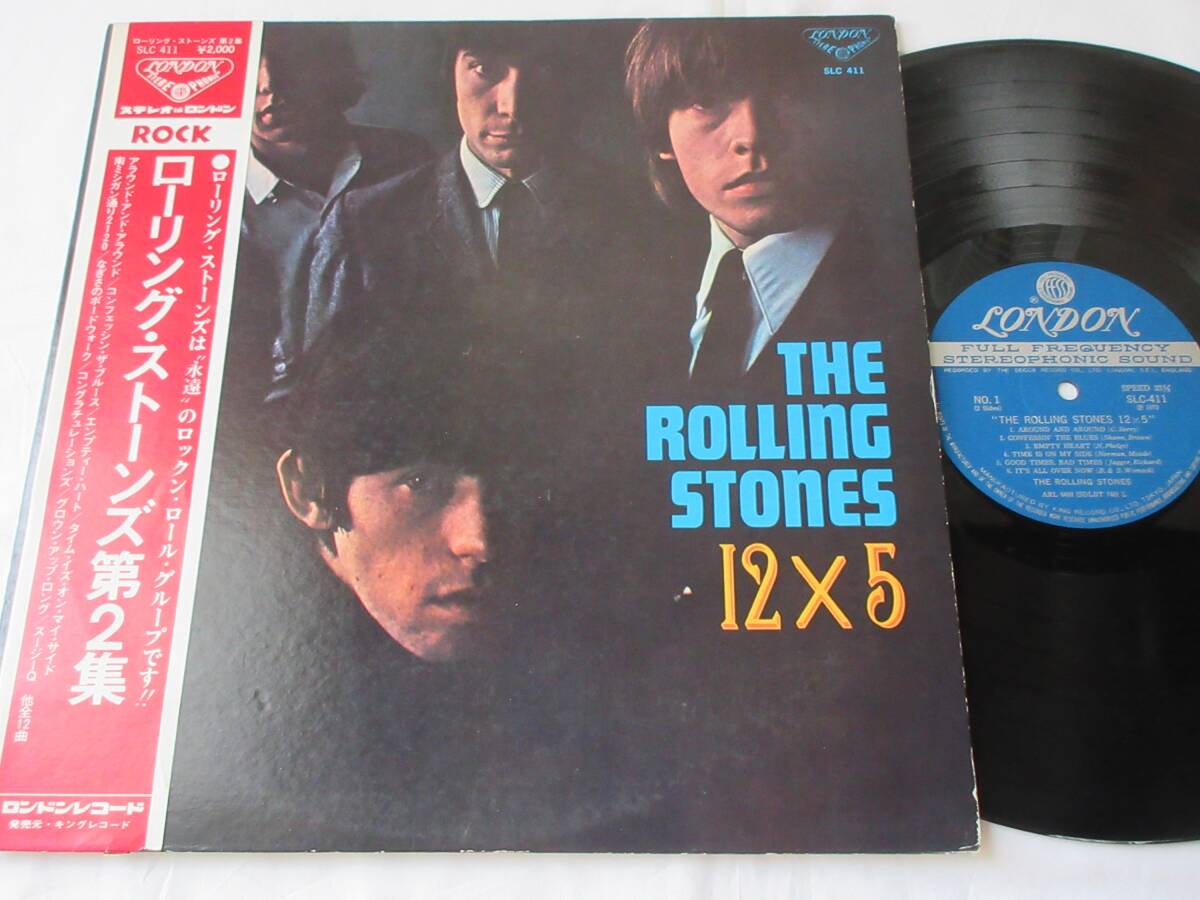 2508/LP/Rolling Stones/ローリング・ストーンズ/12×5/ローリング・ストーンズ第2集/帯付国内盤拍卖