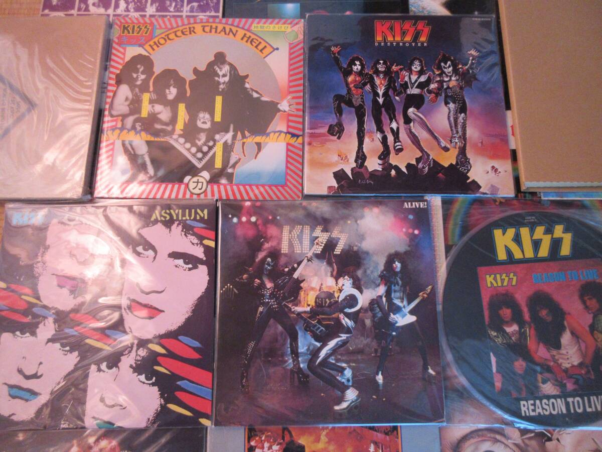 送料込/Kiss/キッス/レコード5タイトル6枚セット拍卖