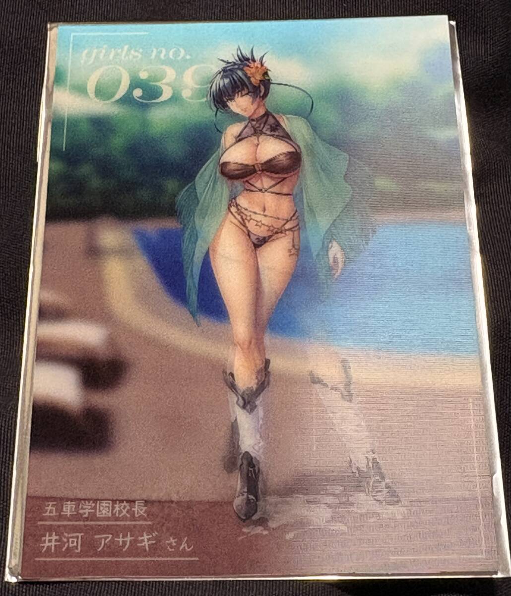 C106 コミケ106 対魔忍RPGX 3Dカード T FACE Vol.04 ~ビーチスナップ~ 井河アサギ拍卖