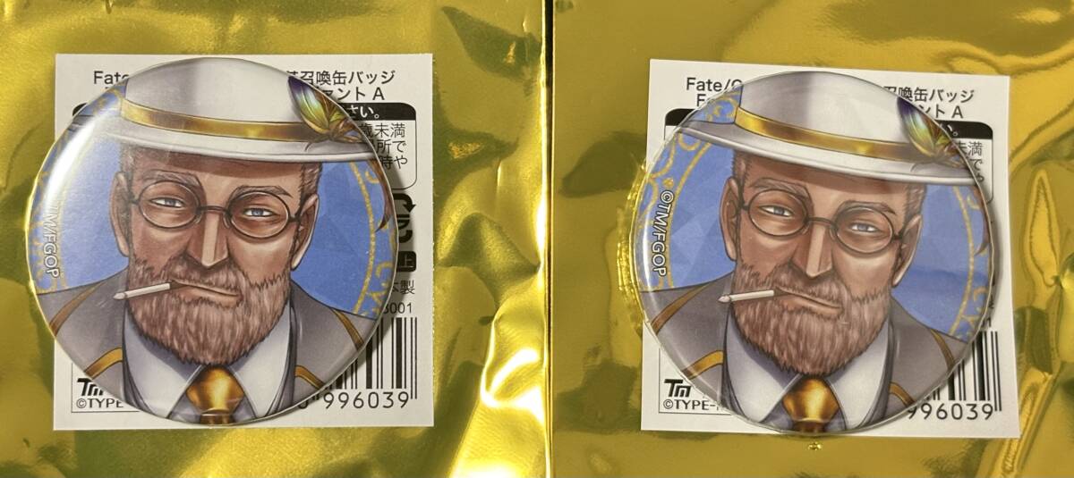 Fate/Grand Order Fes. 2025 FGO fes フェス 2025 霊基召喚缶バッジ ウィリアム・テル 2個セット拍卖