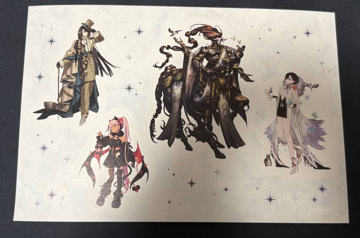 Fate/Grand Order Fes. 2025 FGO fes フェス 2025 入場特典 ステッカー 太公望 クロエ 項羽 虞美人拍卖