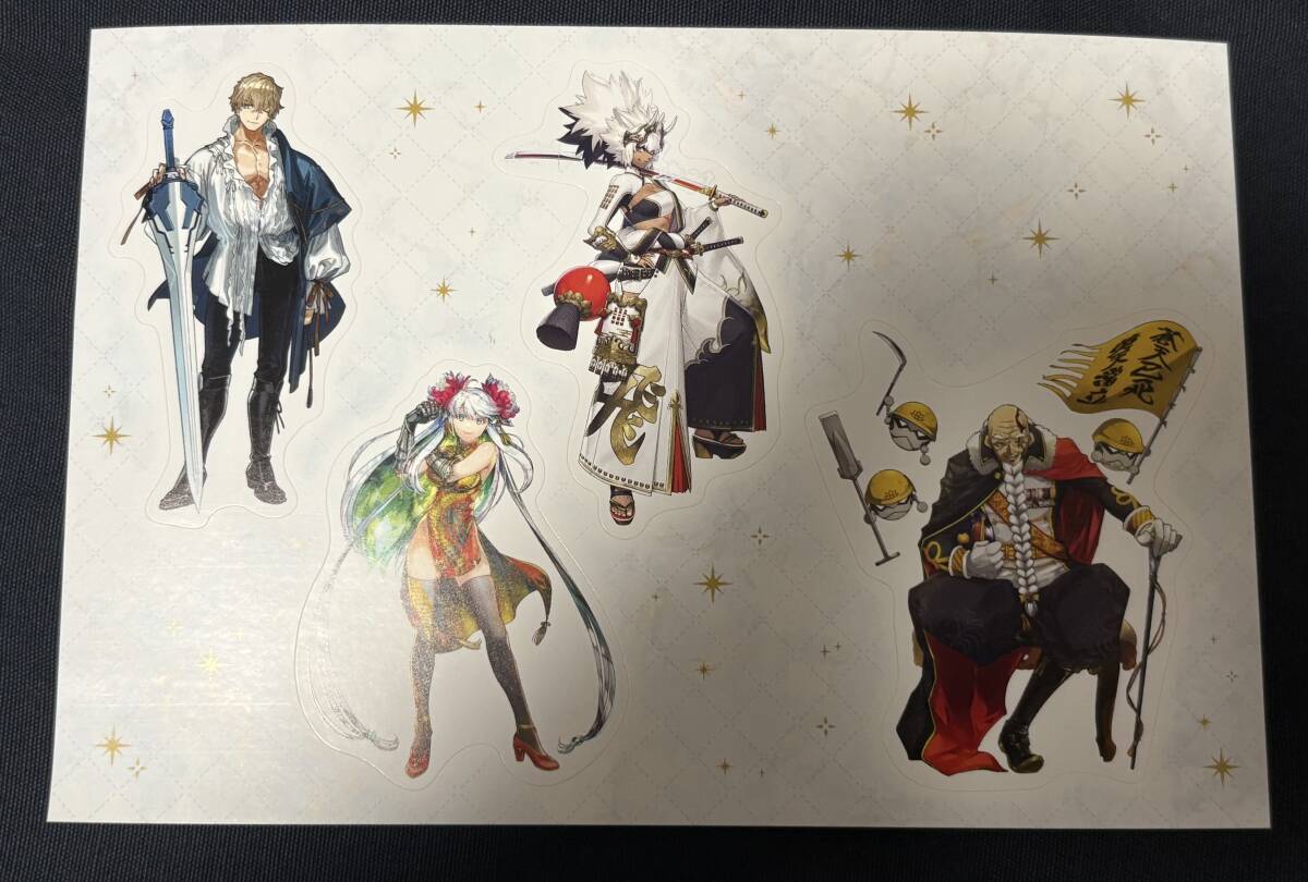 Fate/Grand Order Fes. 2025 FGO fes フェス 2025 入場特典 ステッカー ガウェイン ククルカン カイニス 張角拍卖