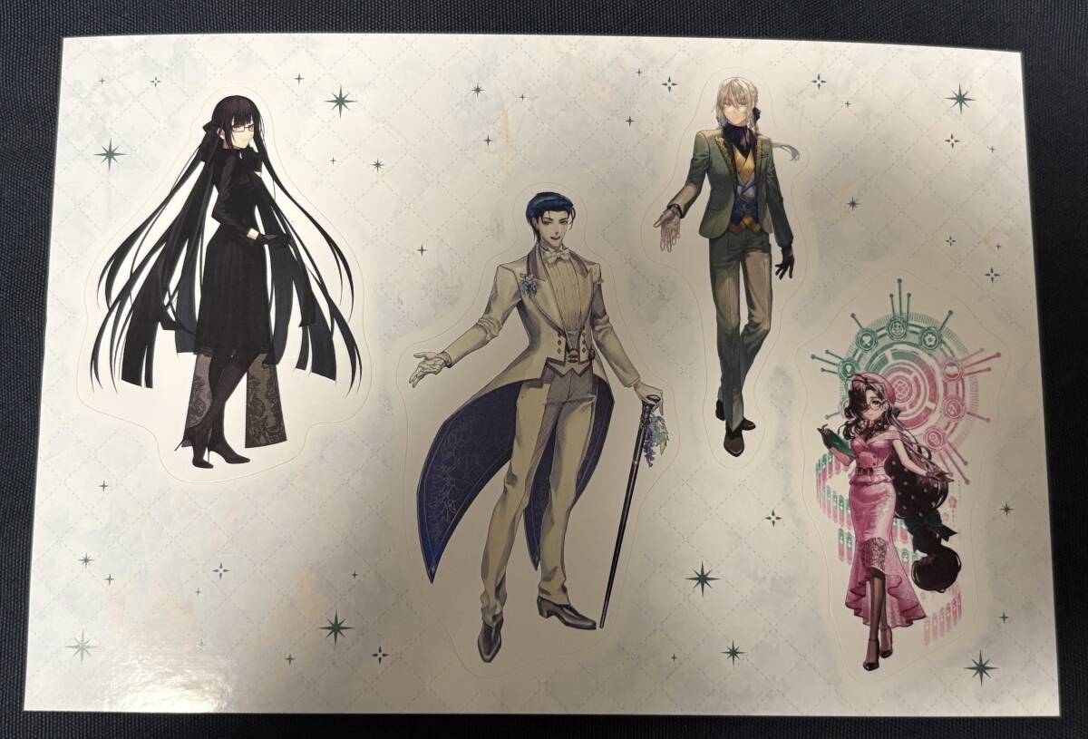 Fate/Grand Order Fes. 2025 FGO fes フェス 2025 入場特典 ステッカー 黒姫 ホームズ ベディヴィエール 小野小町拍卖