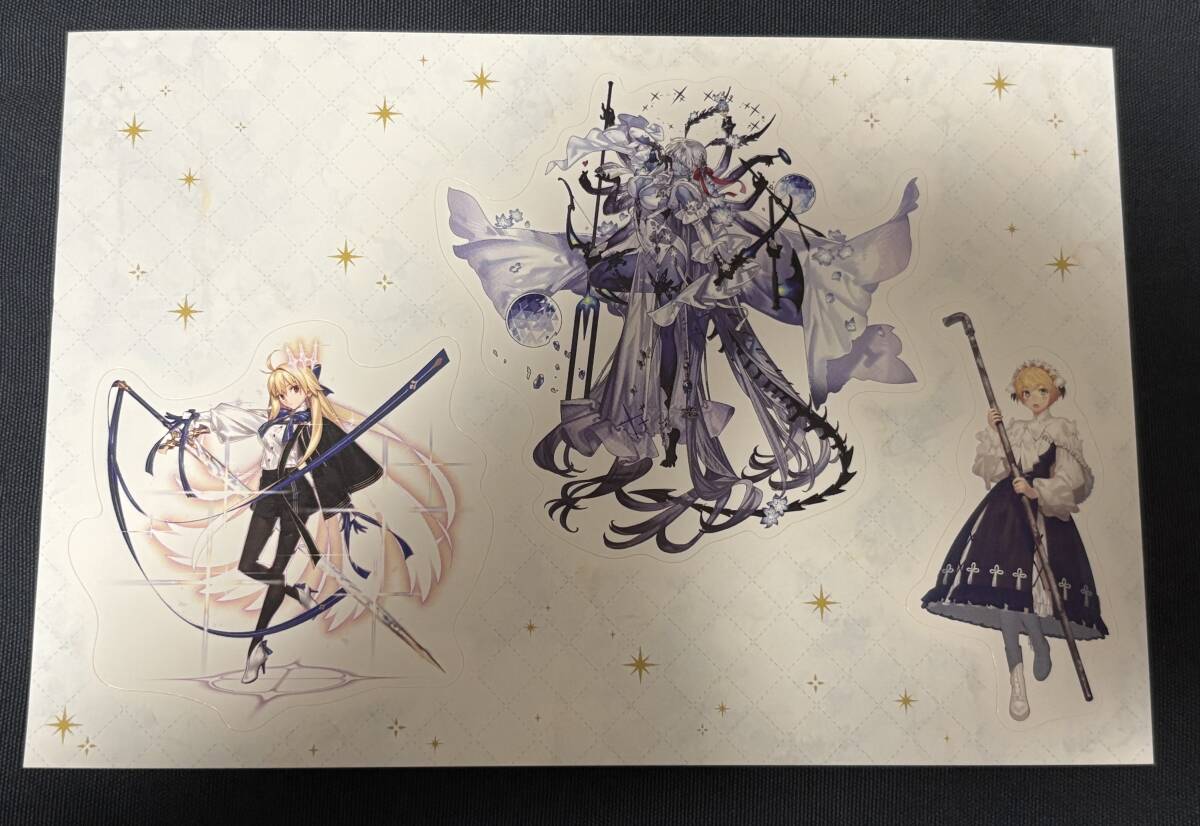 Fate/Grand Order Fes. 2025 FGO fes フェス 2025 入場特典 ステッカー アルクェイド カーリー ガレス拍卖
