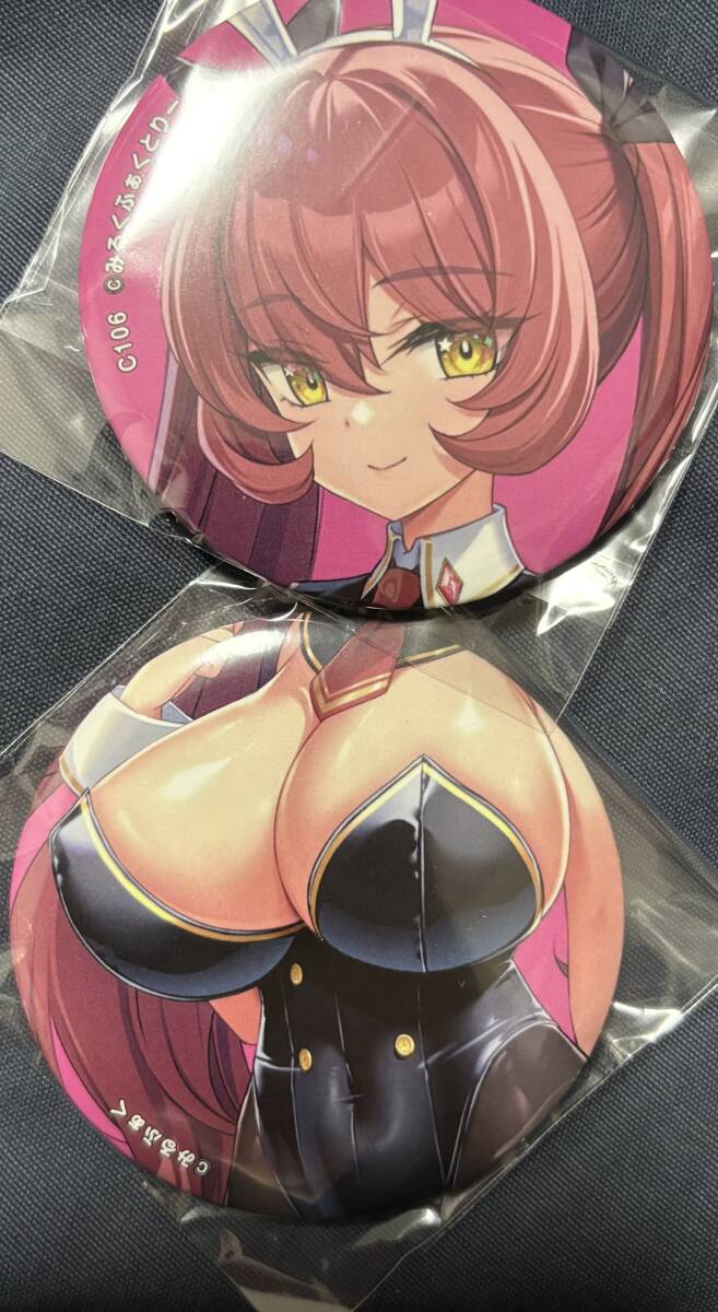 C106 コミケ106 みるくふぁくとりー みるふぁく でらうえあ おっぱいランダム缶バッジ メアメア拍卖