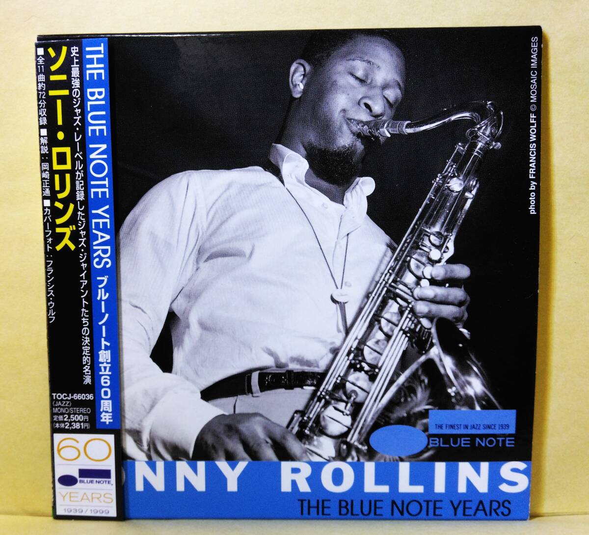♪即決/ソニー・ロリンズ/ブルーノート・イヤーズ(紙ジャケット)見本盤拍卖