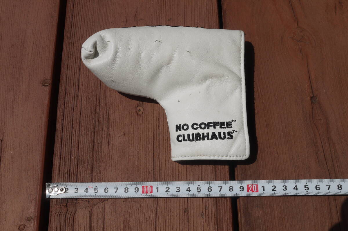 美品!!限定!!希少!!完売!!クラブハウス×ノーコーヒー CLUBHAUS×NOCOFFEE コラボ パターカバー PT ホワイト/白拍卖