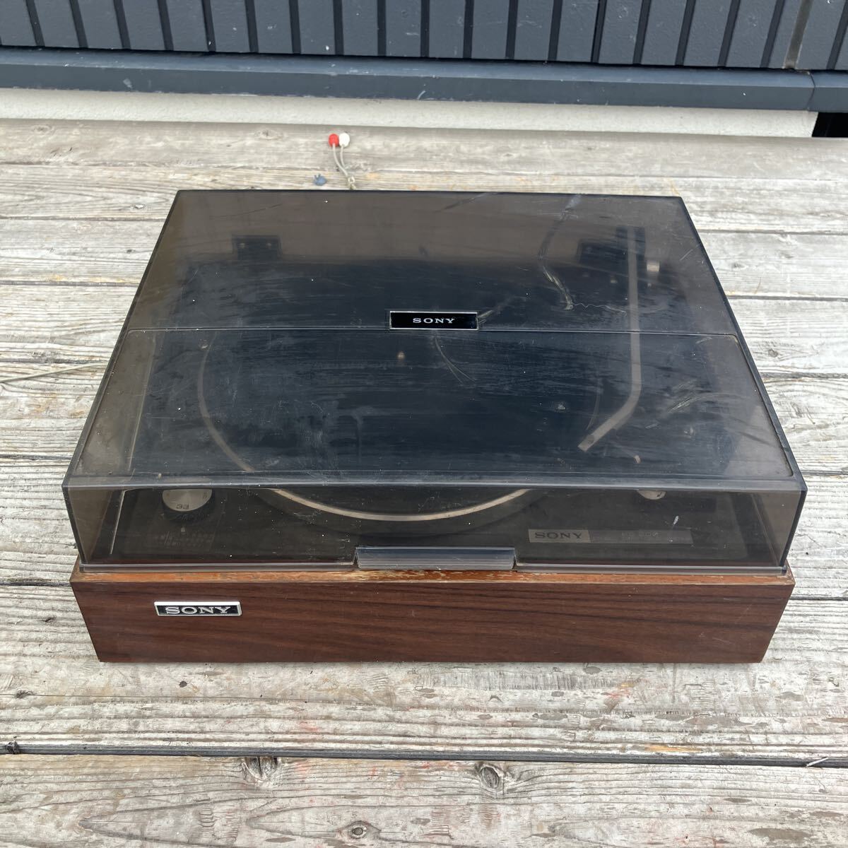昭和レトロ SONY ソニー PS-200 レコードプレーヤー 動作確認済み ジャンク品 ターンテーブル 当時物 ビンテージ ヴィンテージ拍卖