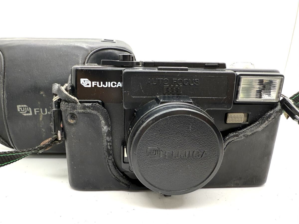1297 Fujifilm Fujica Auto-7 Date フジフィルム フジカ 35mm フィルム コンパクト カメラ ★ 昭和レトロ ★ 現状品 ★ 希少! ★ 人気! ★拍卖