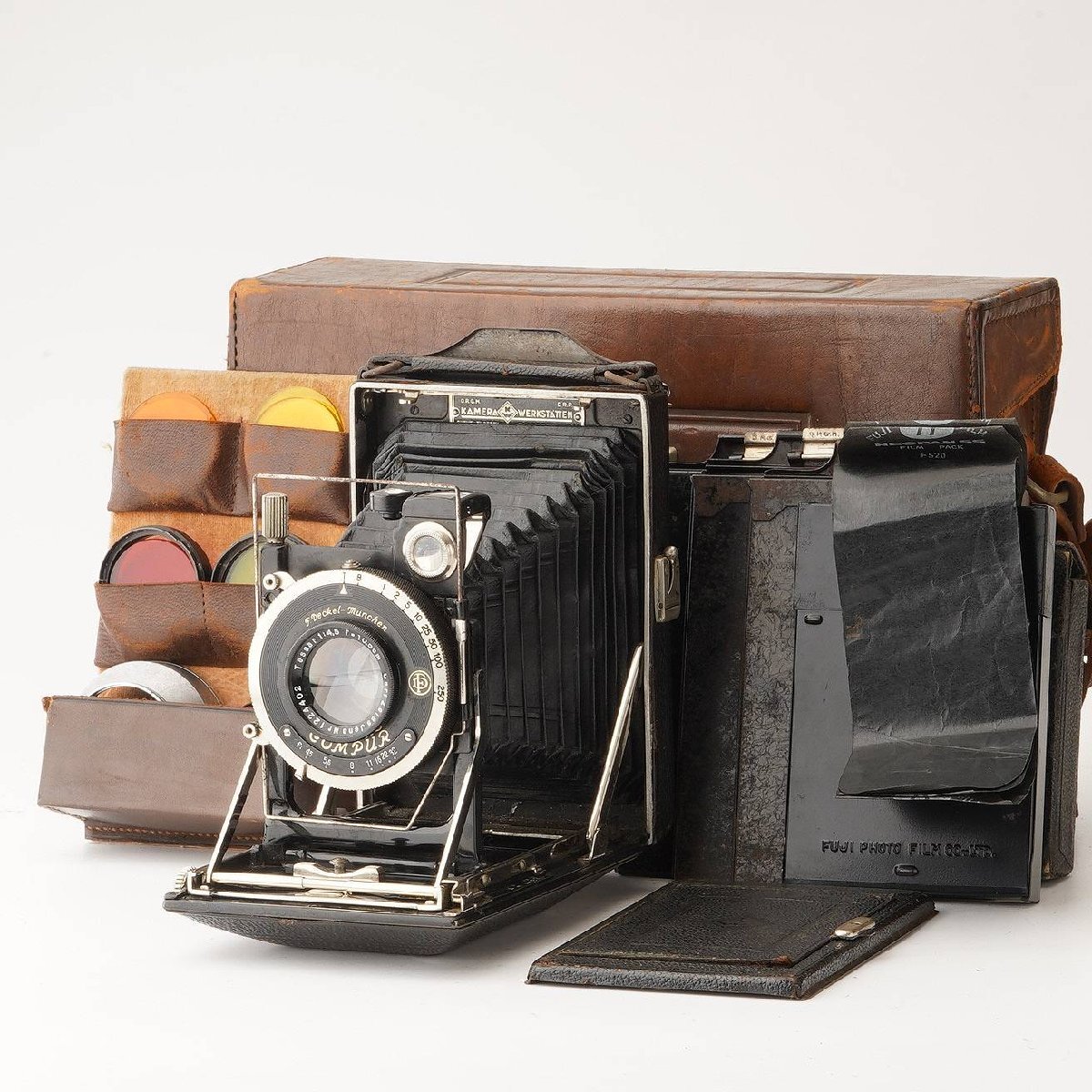 F.Deckel-Munchen Dresden-A Carl Zeiss Jena Tessar 10.5cm F4.5拍卖