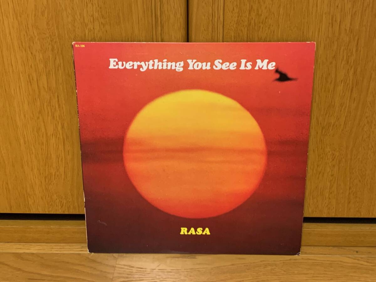 RASA ♪EVERYTHING YOU SEE IS ME US オリジナル インサート付き 拍卖