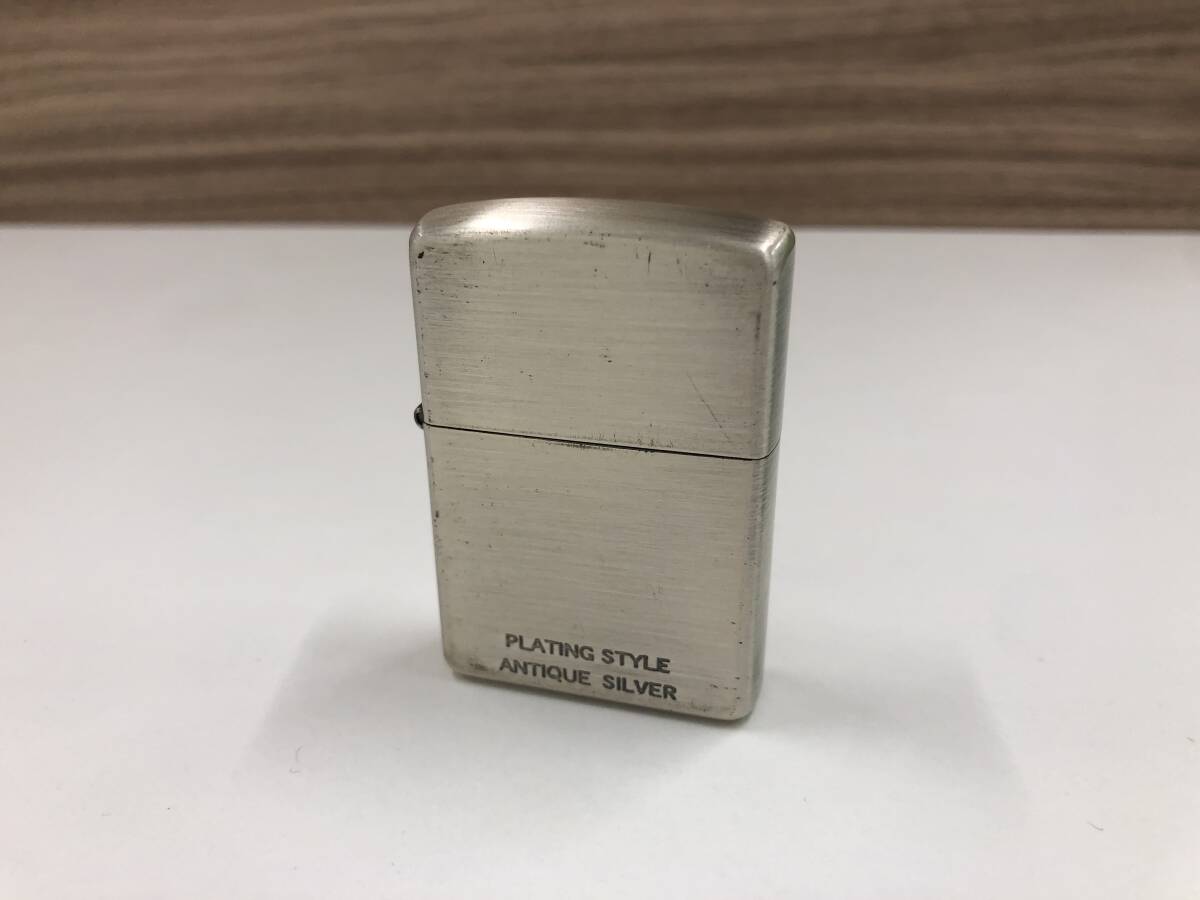Zippo ANTIQUE SILVER ジッポ シルバー拍卖