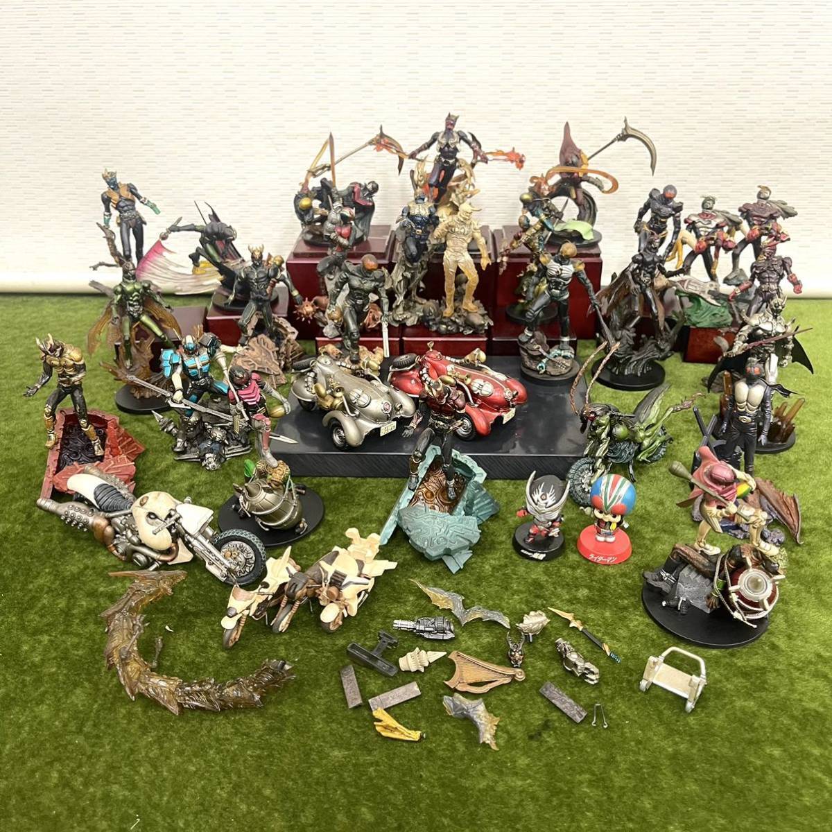 ★☆BANDAI/バンダイ S.I.C 匠魂 仮面ライダー /キカイダーなど 31点まとめ+パーツ SIC/東映/フィギュア拍卖