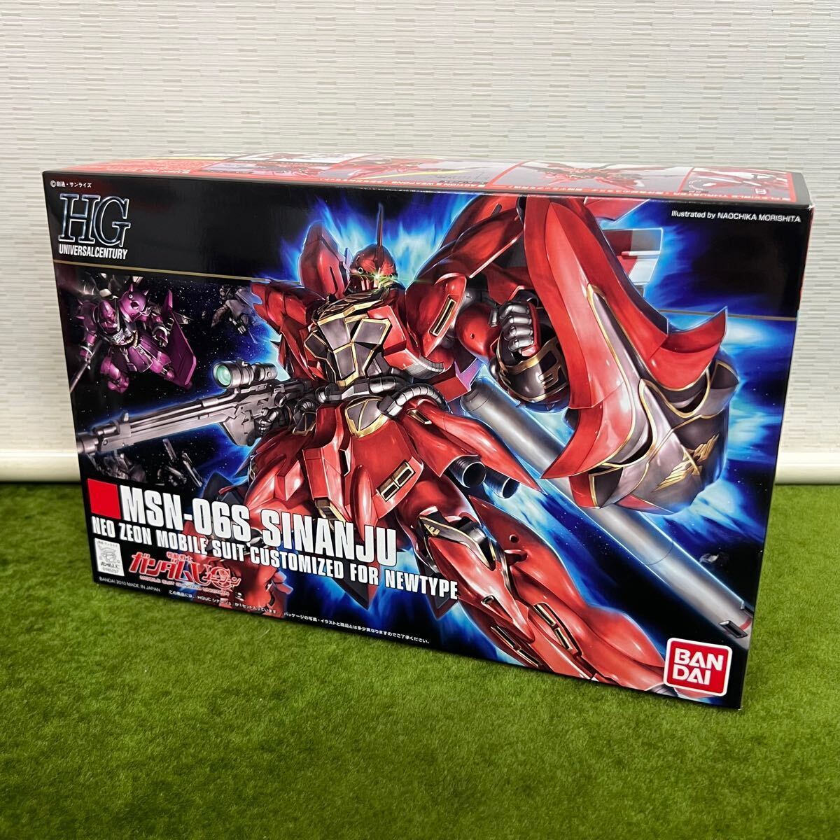 ★☆新品未使用品 BANDAI/バンダイ プラモデル HG 1/144 MSN-06S シナンジュ ガンダムUC ユニコーン拍卖