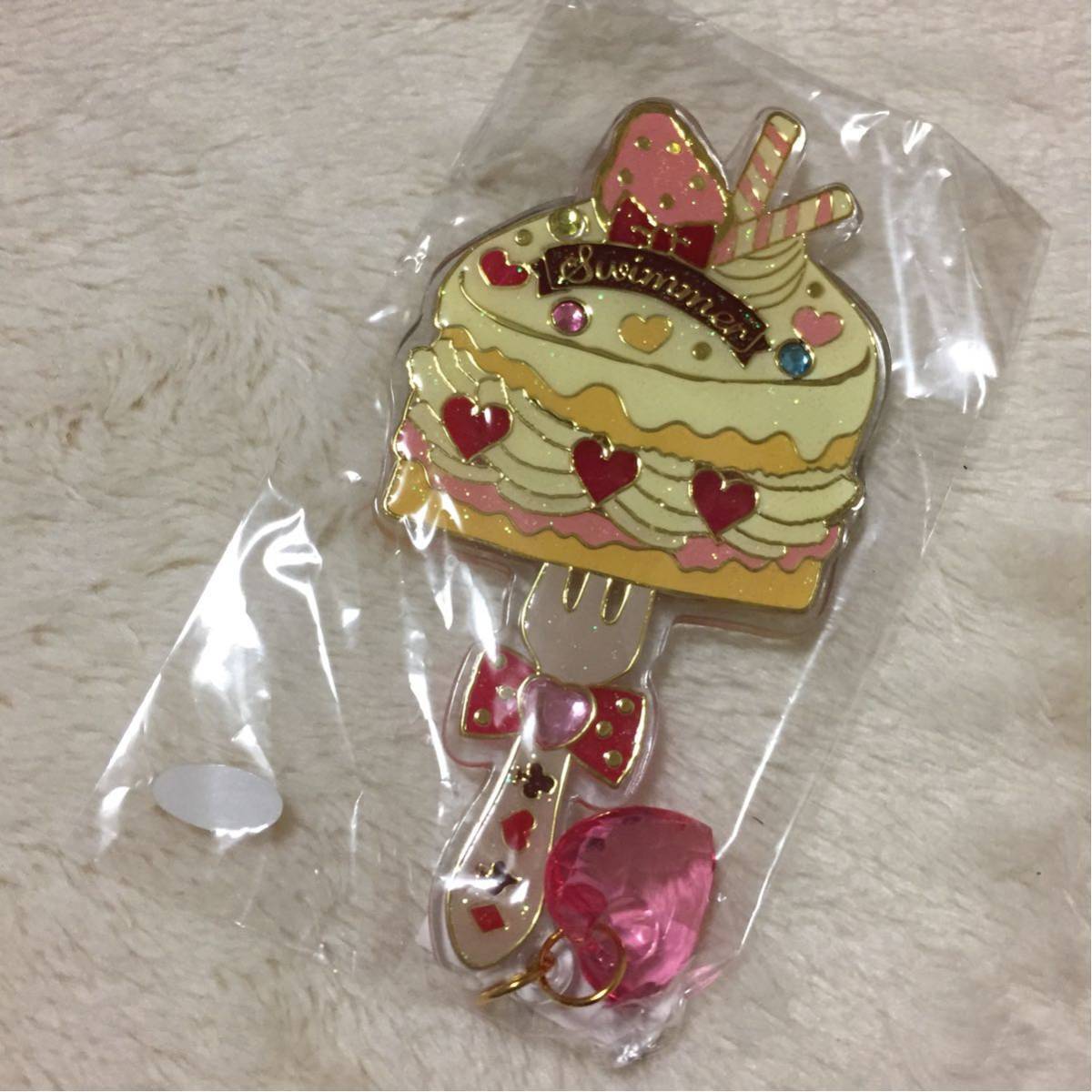 送料込★SWIMMER★スイマー★ぷちきらミラー ケーキ ステンドグラス風 鏡 手鏡 ゆめかわいい 姫 R708拍卖