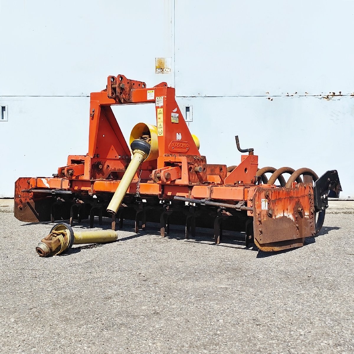 【富山】マスキオ バーチカルハロー DS 2300 スパイラル 作業幅2200㎜ トラクター パワー 砕土 鎮圧 パワーハロー MASCHIO 倉庫内保管拍卖