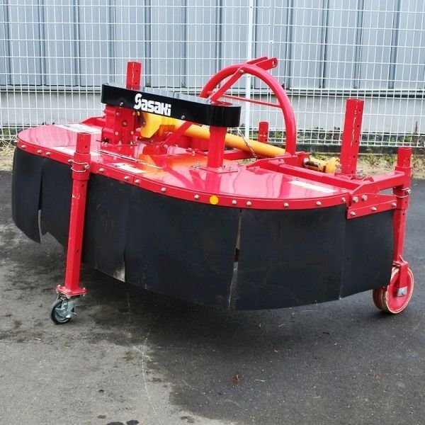 【宮城】ササキ ロータリーカッター NC1253 SASAKI ツインローター マルチカッター にんにく 茎葉 スソ上げ リフター カッター 東北 中古拍卖