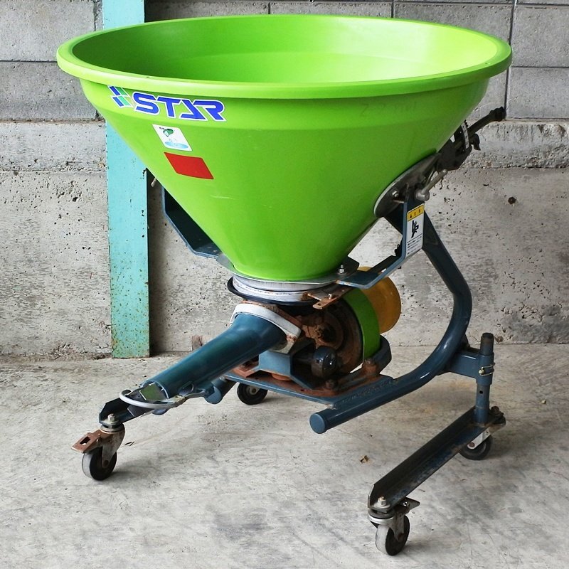 【宮城】スター ブロードキャスター MBC2060 肥料 散布 手動 ブロキャス フリッカー トラクター用 作業機 中古 東北 倉庫保管拍卖