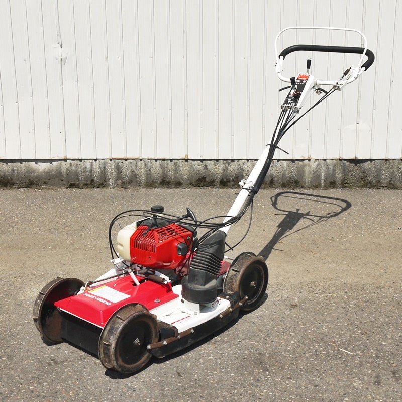 【新潟】丸山 自走式 草刈機 MGC-S500 刈幅50cm 4WD スパイダーモア 草刈り機 芝刈機 刈払機 畦 畔 あぜ 斜面 法面 草刈り 中古 倉庫保管拍卖
