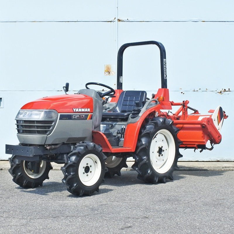 【富山】ヤンマー トラクター AF-17 582時間 17馬力 ロータリー付き RSA1404 YANMAR バックアップ パワステ 軽油 発送可 倉庫内保管 中古拍卖