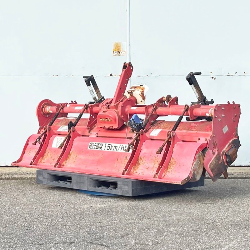 【富山】ニプロ ロータリー MXR2410-L 作業幅2450㎜ トラクター 作業機 耕運 耕耘 耕うん アタッチメント パーツ 北陸 倉庫内保管 中古拍卖