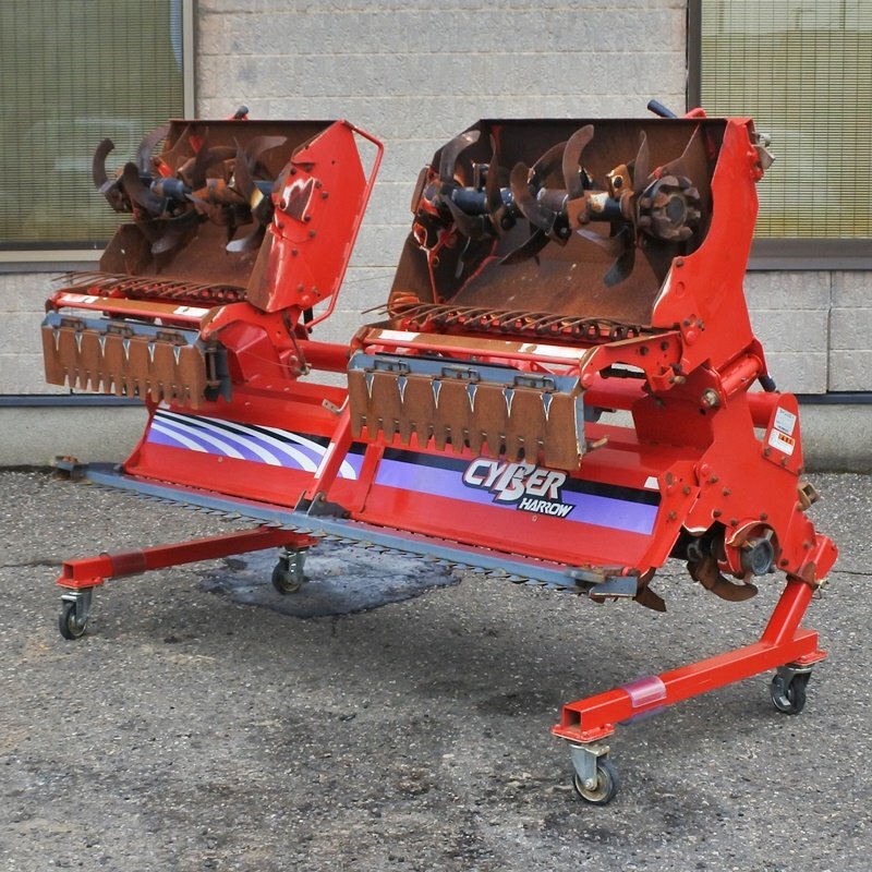 【山形】コバシ ツインハロー TXR310 作業幅 約3140㎜ 手動開閉 トラクター 田植え 作業機 ハロー 代掻き 代かき 倉庫保管 中古 東北拍卖