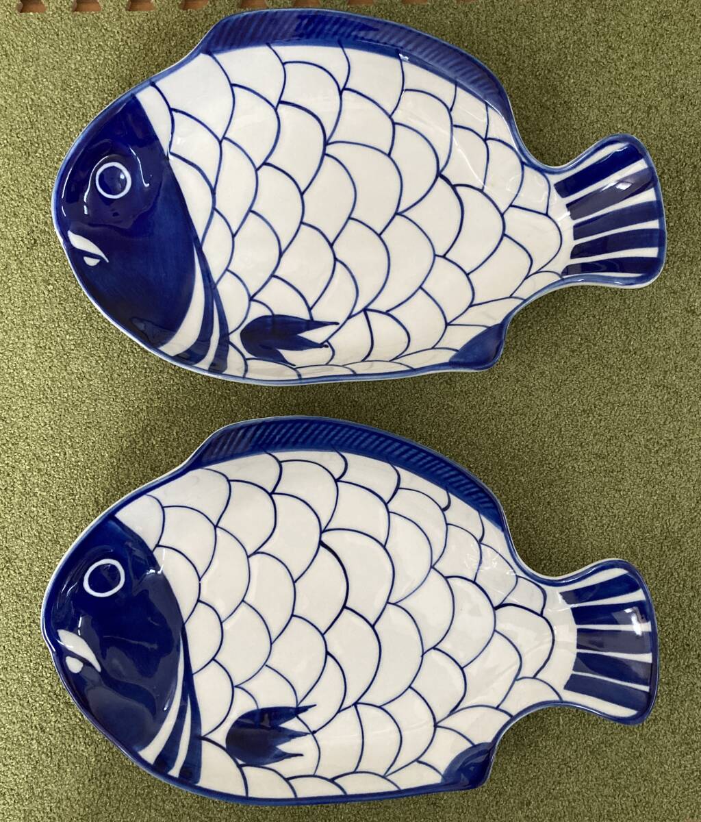 ダンスク ARABESQUE アラベスク スモールフィッシュプラター 2枚拍卖