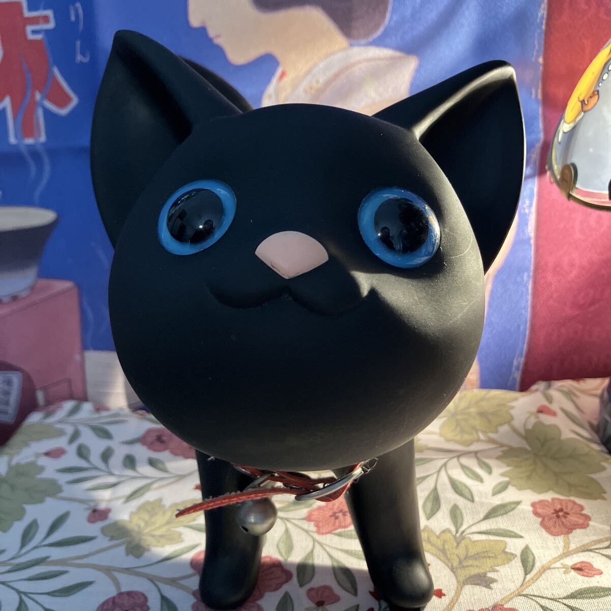 KAT 黒猫ちゃんプラスチック貯金箱 廃盤レア semk Design拍卖