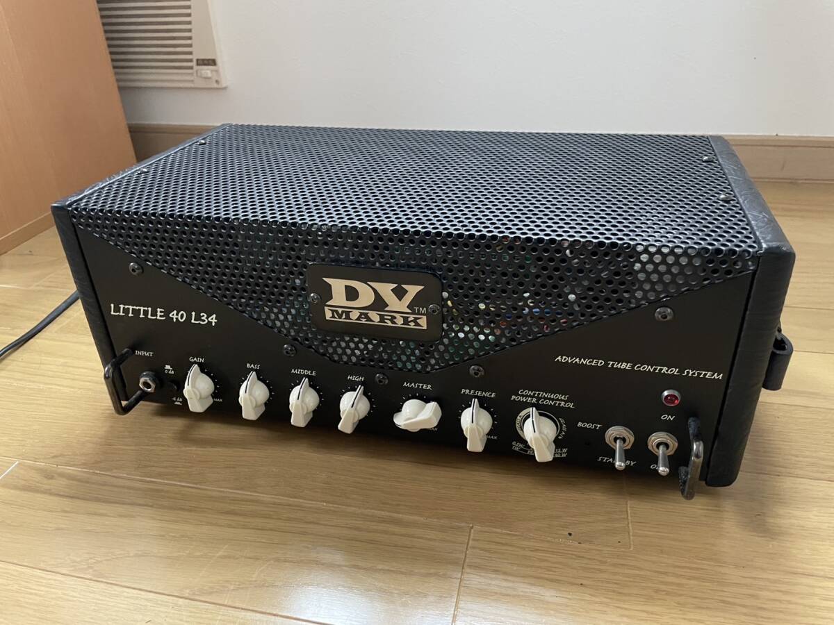 DV MARK LITTLE 40 L34 真空管 EL34 40W フルチューブ 小型ヘッド パワーアンプとしても良好拍卖