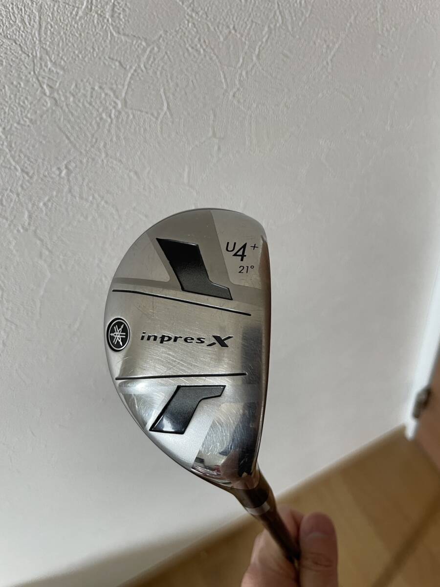 YAMAHA inpres X U4+ 21度 SR ヤマハ インプレス UT 拍卖