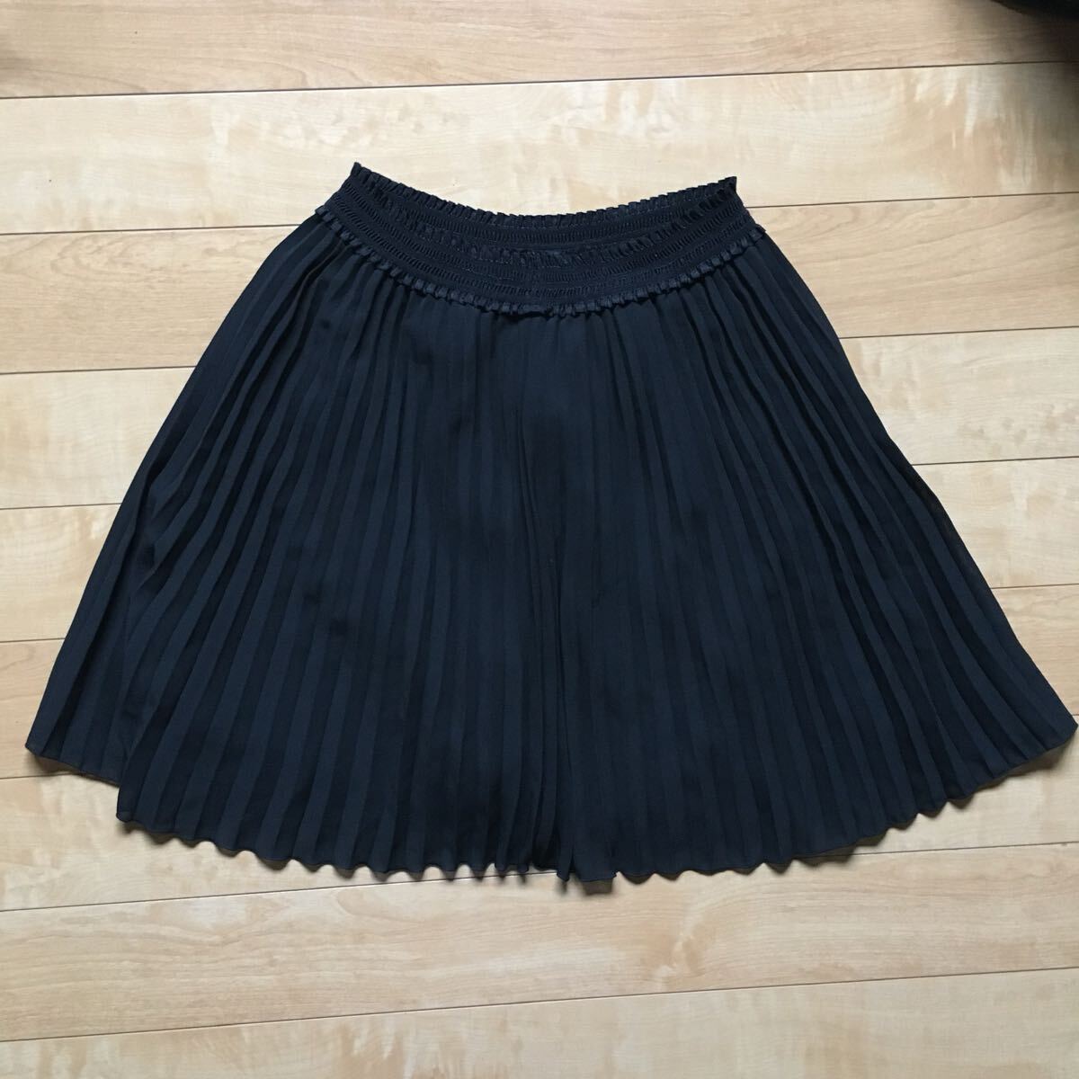ニッセン プリーツスカート 233-1-60 レディース ブラック拍卖